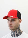 Бейсболка FLEXFIT арт. 6606T (красный / черный)